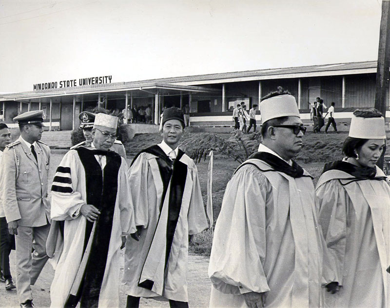Old MSU Photo with President Marcos Sr.