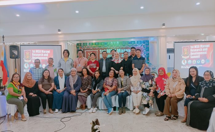 1st MSU Marawi R&D Summit Photo