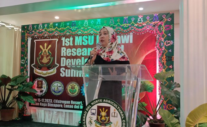 1st MSU Marawi R&D Summit Photo