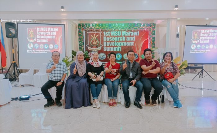 1st MSU Marawi R&D Summit Photo