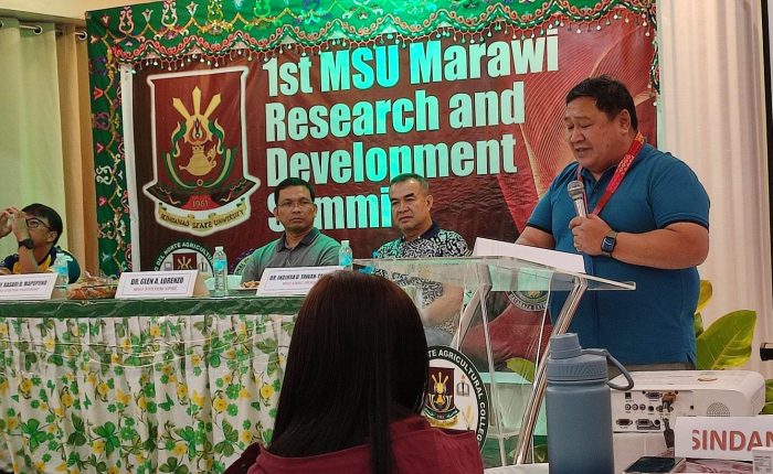 1st MSU Marawi R&D Summit Photo