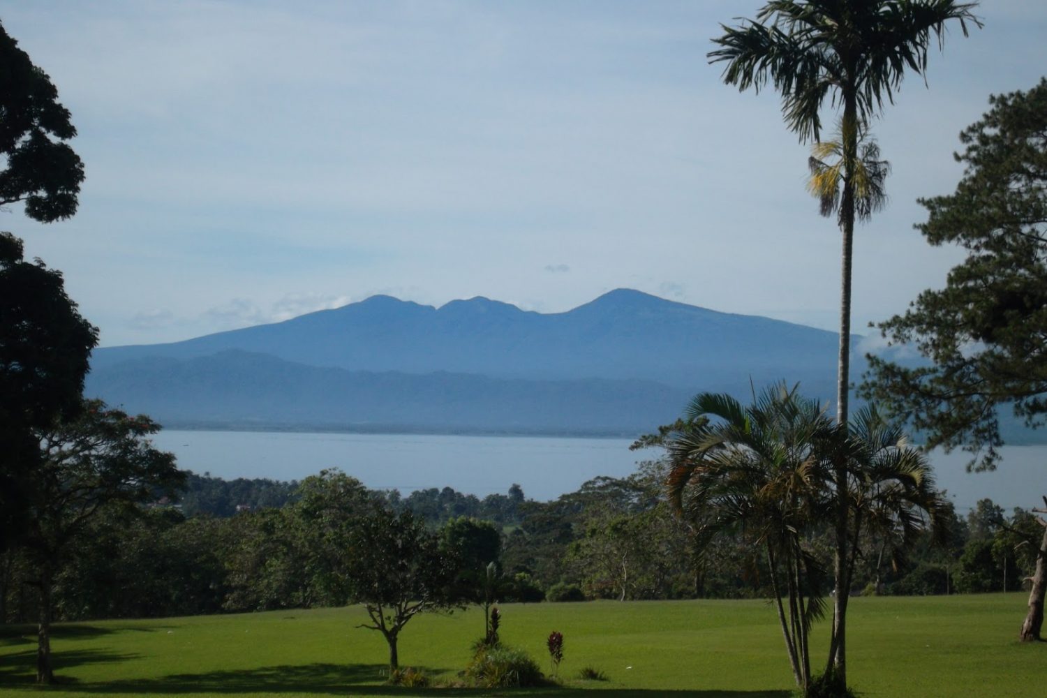 Lake Lanao View From MSU Golf Course