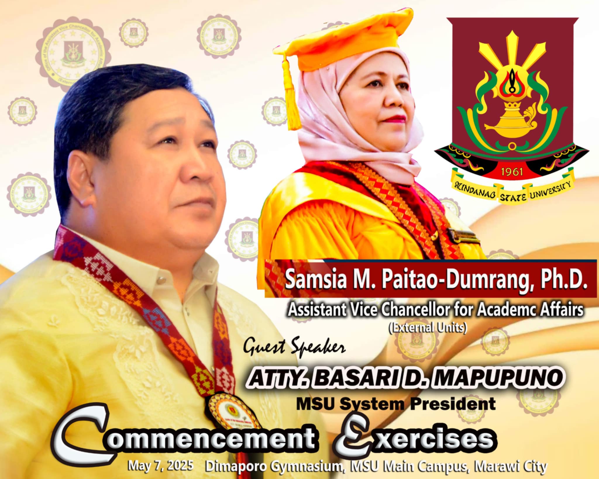 MSU External Units Celebrate a Historic Commencement Exercises and ...