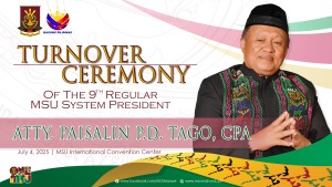 9th MSUS President Turnover Ceremony Cover