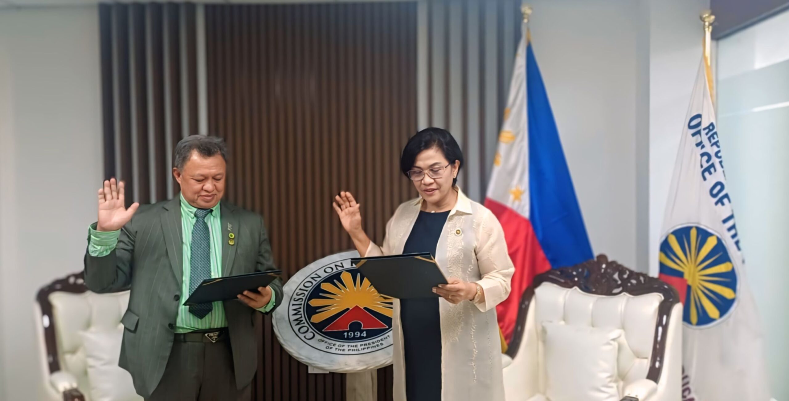 MSUS President Atty. Tago's Oath Taking