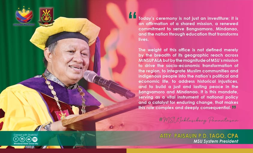 PPT Investiture Address Quotes