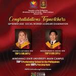 Social Worker Licensure 2025 Congratulatory Poster