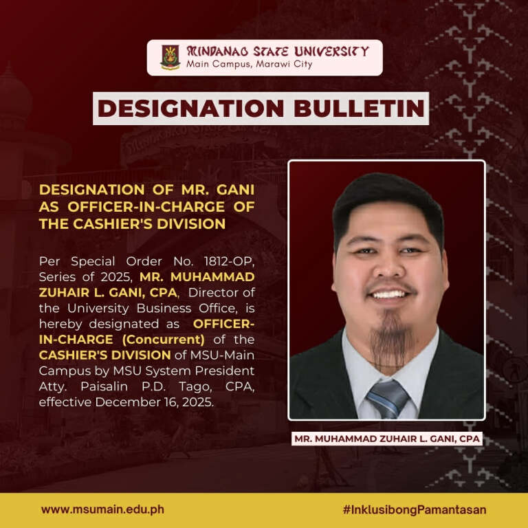 Designation Bulletin