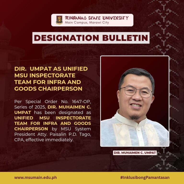 Designation Bulletin