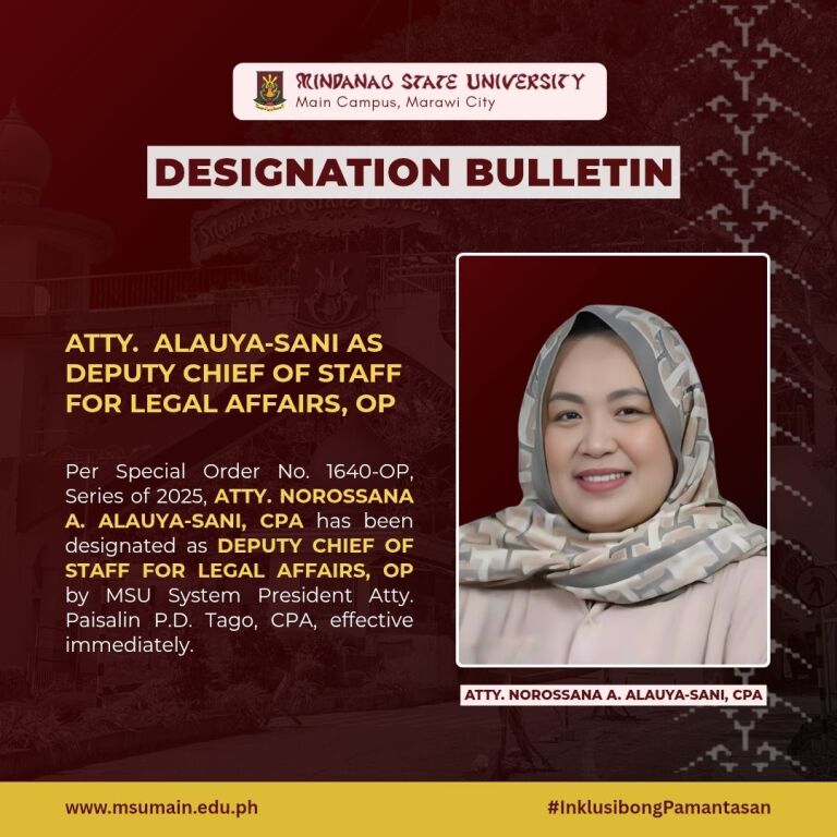 Designation Bulletin