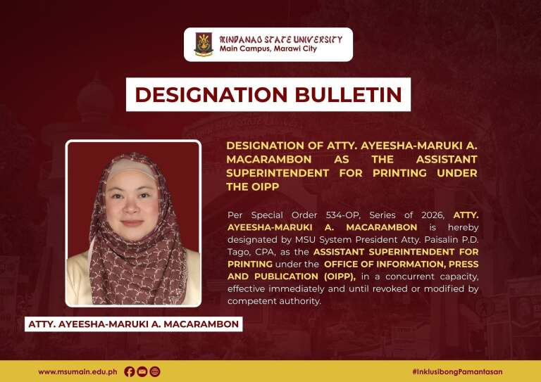 Asst Sup for Printing OIPP as of June 14 2026